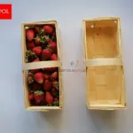 Drewniane łubianki do truskawek. Koszyki do truskawek - 1KG Drewniane łubianki do truskawek. Koszyki do truskawek - 1KG