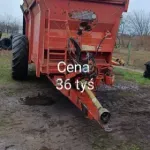 Rozrzutnik obornika Miro 10T.Własna hydraulika ! Rozrzutnik obornika Miro 10T.Własna hydraulika !