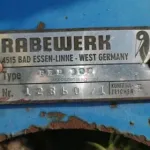 Brona Rabewerk PKE, MKe 250, 300,400,450 części koła zębate, wieżyczka Brona Rabewerk PKE, MKe 250, 300,400,450 części koła zębate, wieżyczka