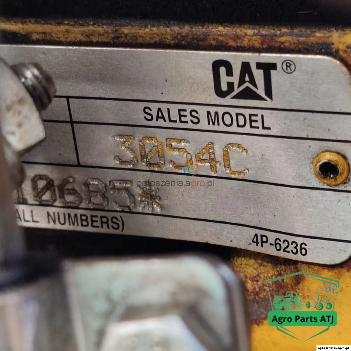 Silnik 3054C 2443103 CAT 442E