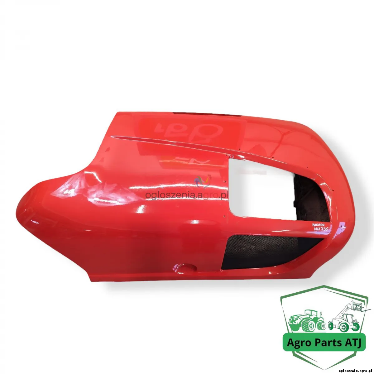 Manitou MT 932 Maska Pokrywa silnika