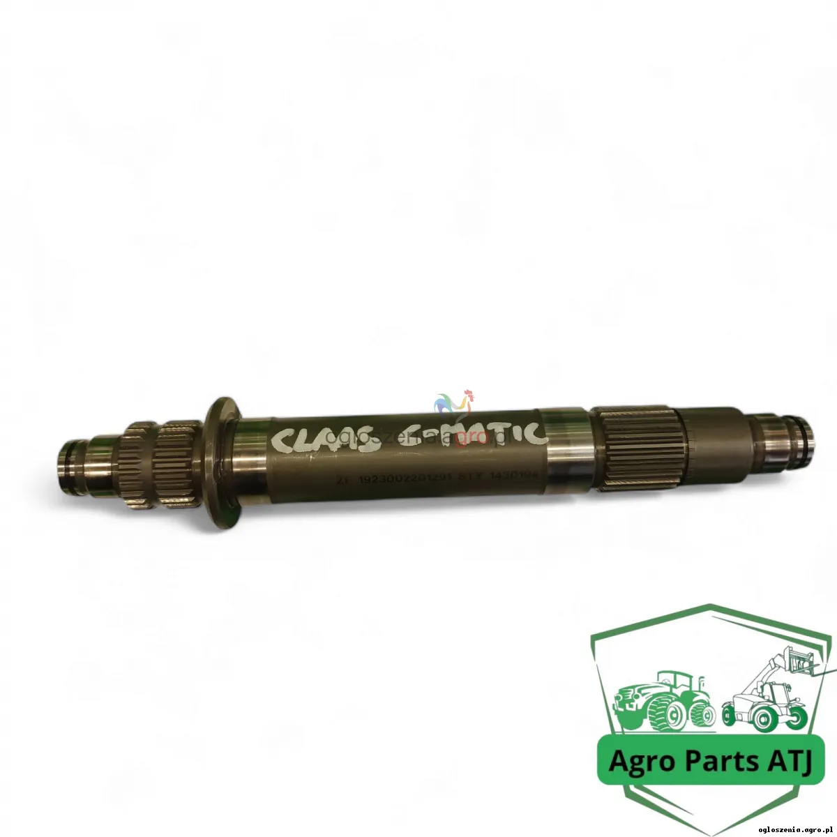 Wałek sprzęgła skrzyni ZF 192300220129 47109836 Steyr 6175 CVT