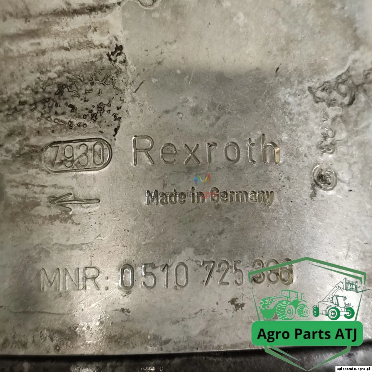 Pompa AZPF11 skrzyni Powershift Rexroth 0510725386 Fendt 515 FAVORIT