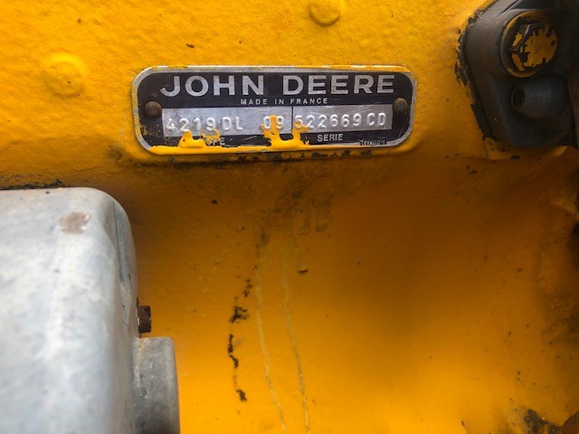 Silnik John Deere 4219 (Jastrzębniki)
