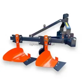 PŁUG dwuskibowy MATENG DDP-20, do mini traktorków, Kubota,Yanmar,Iseki