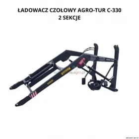 Nowoczesny Ładowacz 2-sekcyjny do C-330 – Solidność i Precyzja w Twoim Gospodarstwie