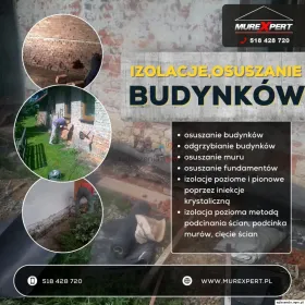 Profesjonalne osuszanie budynków - Śląsk i Małopolska