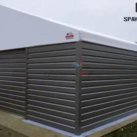 Hale namiotowe/magazyny całoroczne solidne konstrukcje stalowe