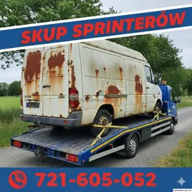Skup Mercedes Sprinter 212 312 2.9 2.3 Kupię Sprintery