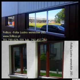 Folia lustro weneckie na okna -Folia wenecka T07, T275, lustro 20, 35, 285, 270 - lustro weneckie