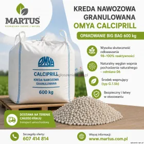 KREDA NAWOZOWA GRANULOWANA OMYA CALCIPRILL 