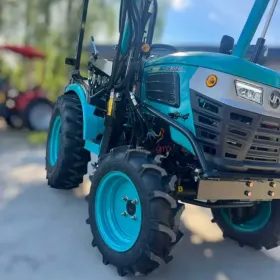 Hinomoto HM3025, 25hp, 4x4, "SPECIAL edition "Turkusowy , Tur 4w1, HOMOLOGACJA