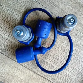 Wtyk szybkozłącze hydrauliczne z osłoną gwint zewnętrzny18x1.5 2szt 35zł