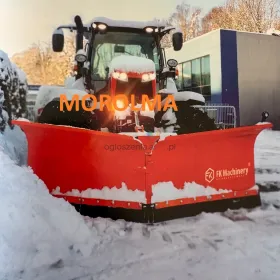 Pług komunalny śnieżny FK MACHINERY 290 CPSV/CPCV/CPKV strzałkowy do śniegu odśnieżania ulic placów