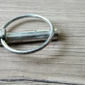 Zawleczka zatrzaskowa z kółkiem 10mm wymiary na foto 4szt 8zł