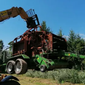 Krone Comprima fortima Zebatki,przekładnia,podbierak,cofanie,rotor