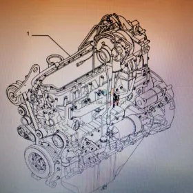 Blok, wał korbowy, Głowica silnika F2CFE611 F2CFE612 F2CFE613 F2CFE614