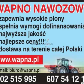 Wapno Nawowe Węglanowe ,Magnezowe, Kreda, Tlenkowe-DOFINANSOWANIE******