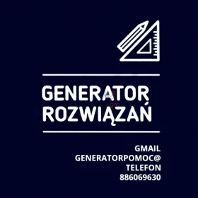 Generator Rozwiązań - Pomoc studencka cała Polska 