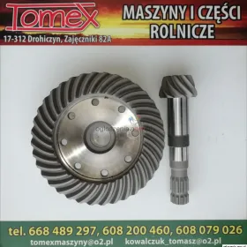 Wałek ataku z kołem talerzowym Renault 110,54 120,54 133,54 145,54 155