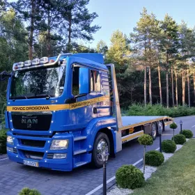 Pomoc drogowa, laweta, transport ciągników, koparek, maszyn