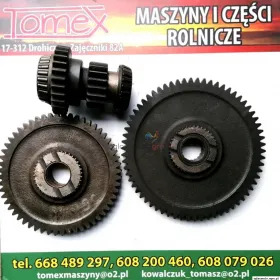 Koła zębate WOM Ares 610, 616,620,626,630,636,640,696,546,547,556,557