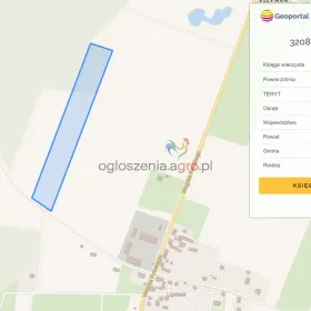 65zł/m2 Kołobrzeg - Charzyno, ziemię rolną 3,825 ha sprzedam / 11,5 km od kurortu m.Kołobrzeg.
