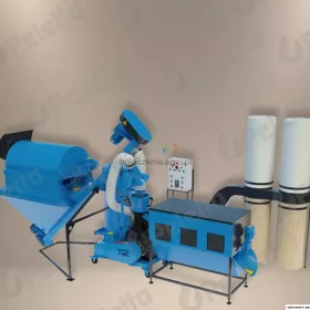 Linia do produkcji peletu z trocin stolarskich, wiórów LDG-2000 TS | 15,5 kW |150 kg/h