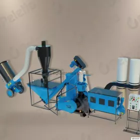 Linia, maszyna do produkcji peletu ze słomy PELETON-3000 S | 37kW | 350 kg/h