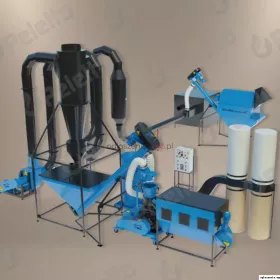 Linia do produkcji peletu z mokrych trocin PELETON-2000 MT |19 kW | 150 kg/h