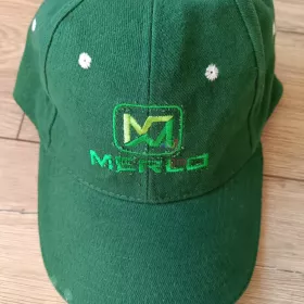 Nowa czapka z daszkiem oryginał Merlo zielona