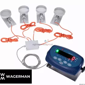 Waga pod zbiornik na mleko, schładzalnik