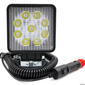 Lampa robocza LED z wyłącznikiem, oświetlenie robocze na magnes