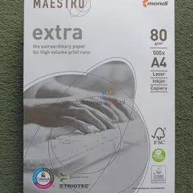 PAPIER MAESTRO EXTRA A4 80 g/m² - 500 arkuszy