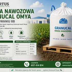 Kreda nawozowa Granucal Omya w opakowaniu BB